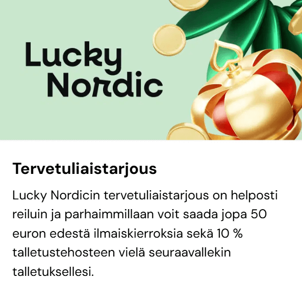 Lucky Nordic Casino bonus Lucky Nordic Casino bonus