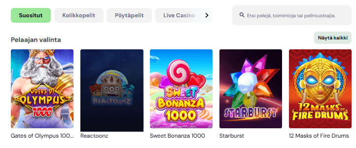 Lucky Nordic Casino pelit Lucky Nordic Casino pelit
