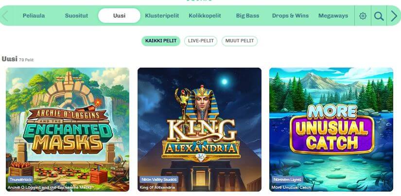 Lumi pelit Lumi Casino pelit