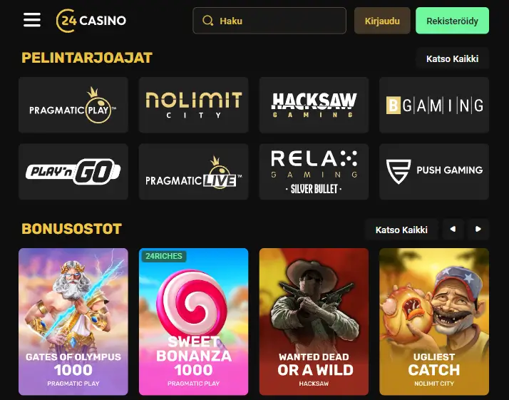 24Casino pelit 24Casino pelit