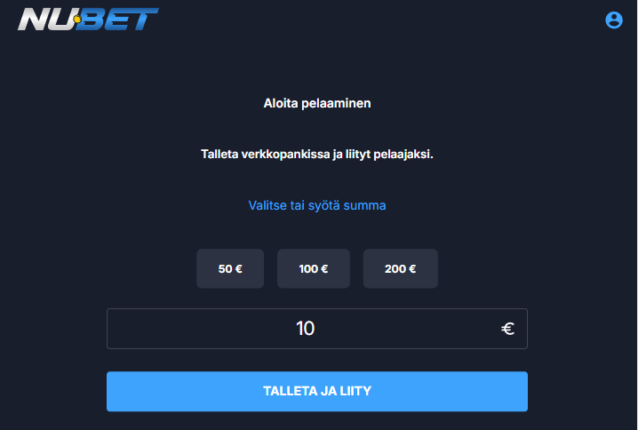 Nubet Casino talletus Nubet Casino talletus