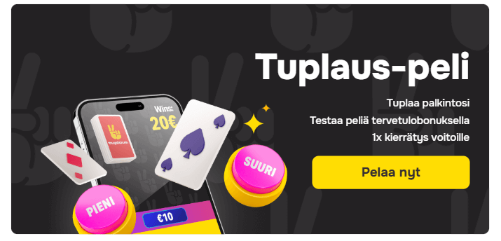 Tuplaus Kasino bonus