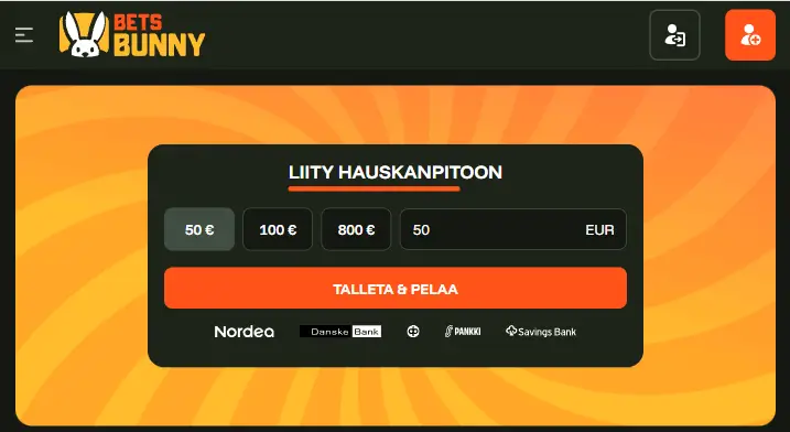 Bets Bunny Casino talletus Bets Bunny Casino talletus