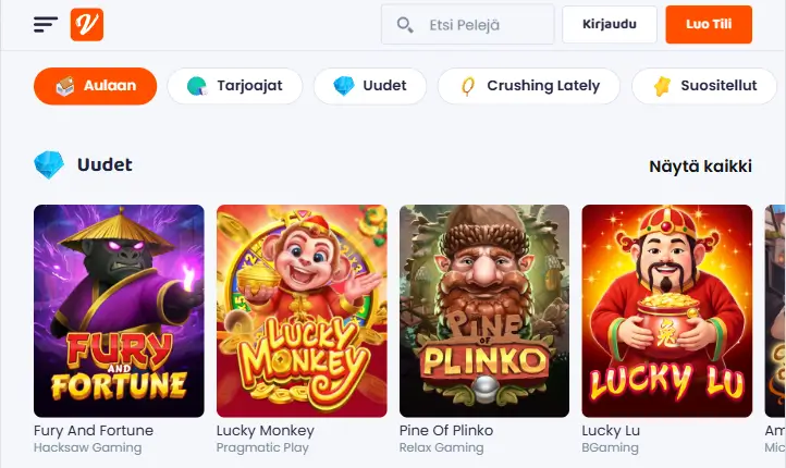 Casino Vibes pelit Casino Vibes pelit