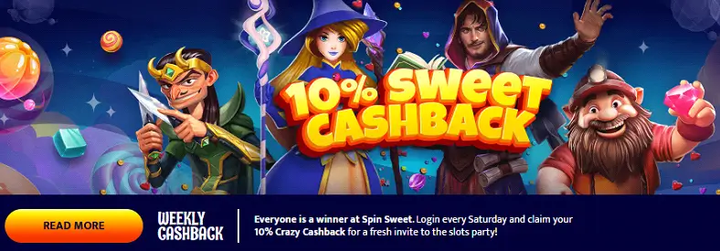 Spin Sweet Casino bonus Spin Sweet Casino bonus