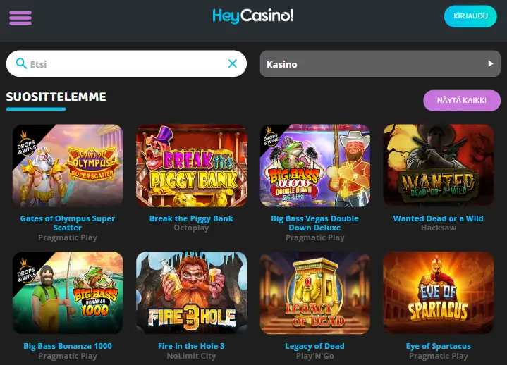 HeyCasino pelit HeyCasino pelit