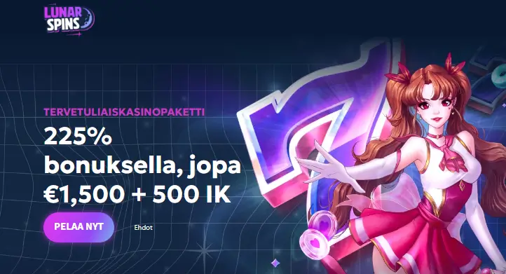 LunarSpins bonus Lunar Spins bonus