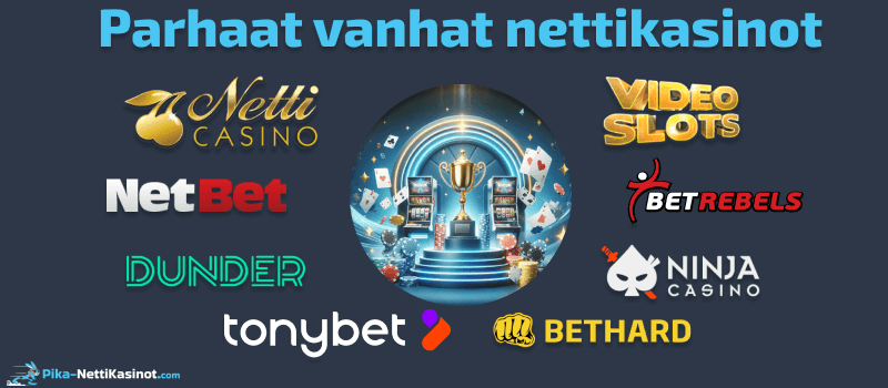Parhaat vanhat nettikasinot Parhaat vanhat nettikasinot