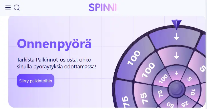 Spinni bonus Spinni bonus