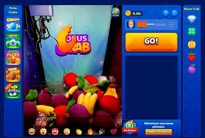 Bonus Crab – NovaForgen patentoitu minipeli Bonus Crab – NovaForgen patentoitu minipeli