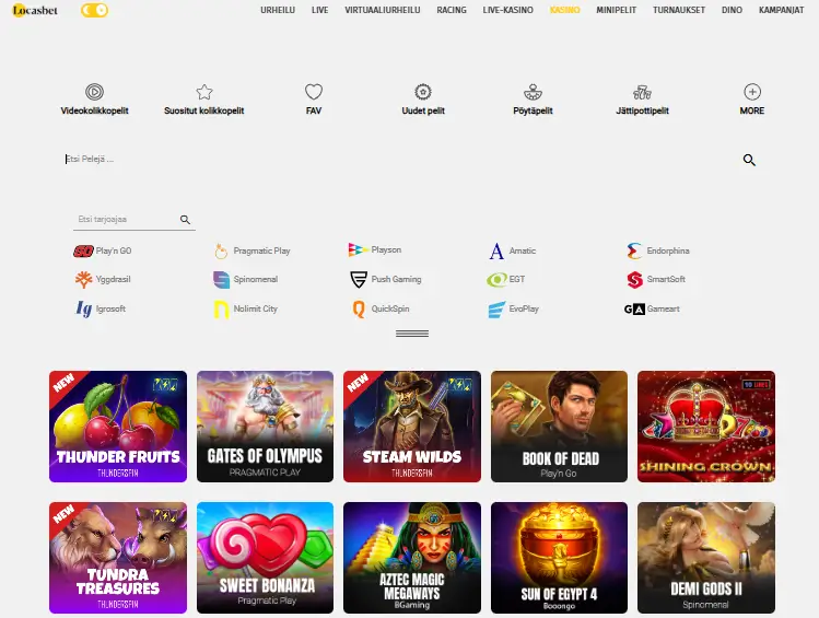 LocasBet Casino pelit LocasBet Casino pelit
