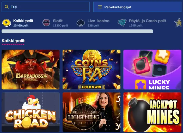 OhMyZino Casino pelit OhMyZino Casino pelit