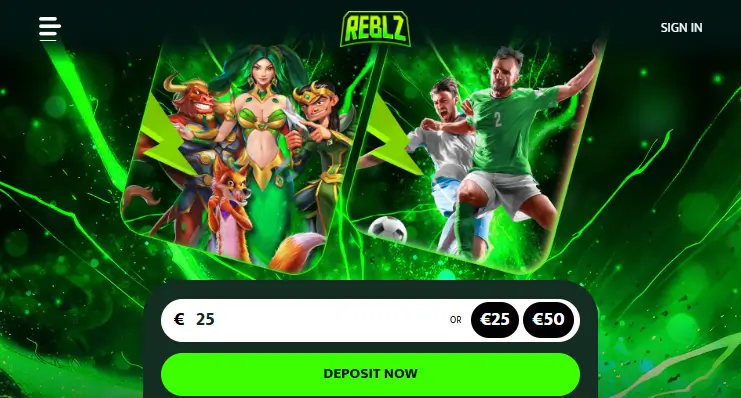 Reblz Casino talletus