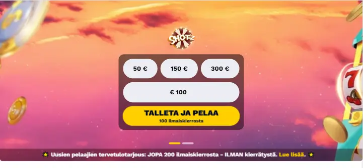 Parasta pikakasinoa - Shotz Parasta pikakasinoa - Shotz