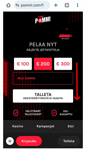 Tarkista lisenssi itse - Vaihe 1 Tarkista lisenssi itse - Vaihe 1