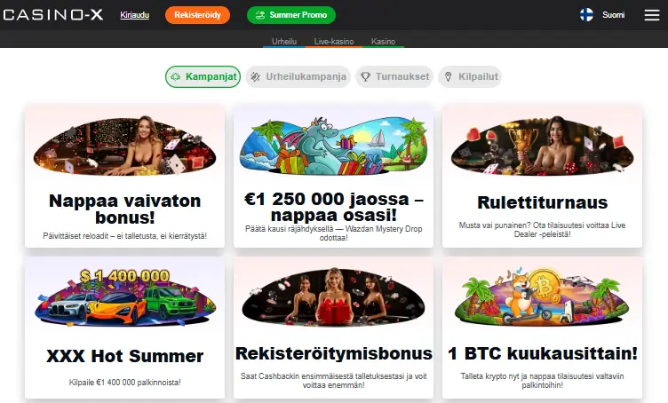 Casino-X bonus
