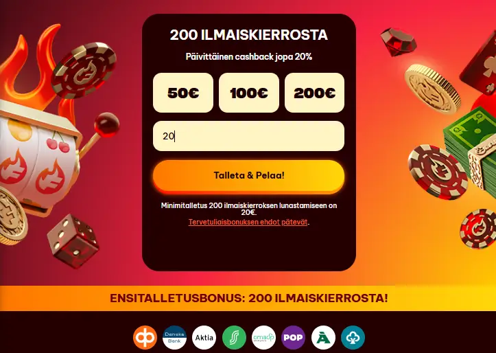 Flamez Casino talletus