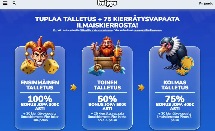 Huippu Kasino bonus Huippu Kasino bonus