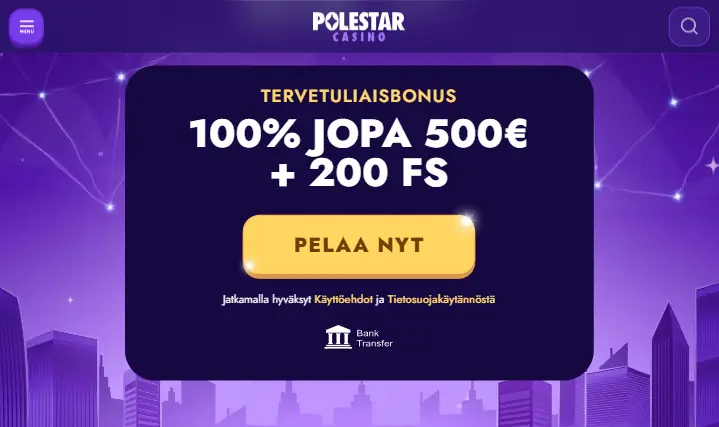 Polestar Casino bonus