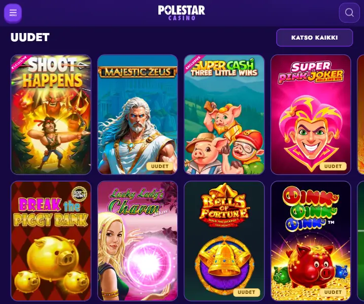 Polestar Casino pelit