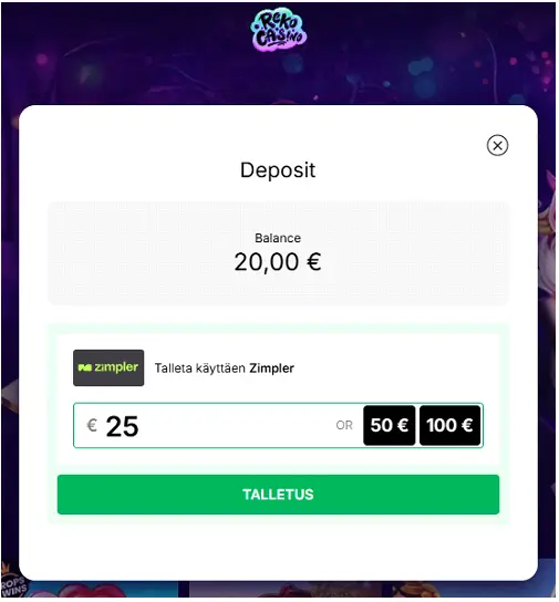 Reko Casino talletus Reko Casino talletus