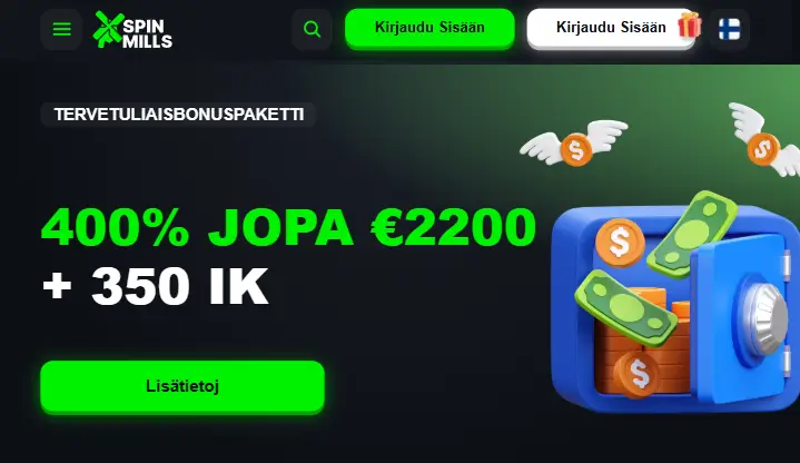 SpinMills Casino bonus