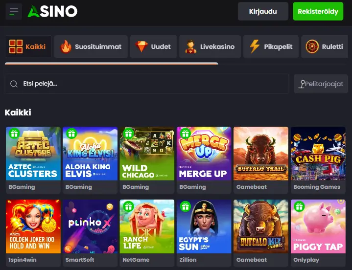 Asino Casino pelit Asino Casino pelit