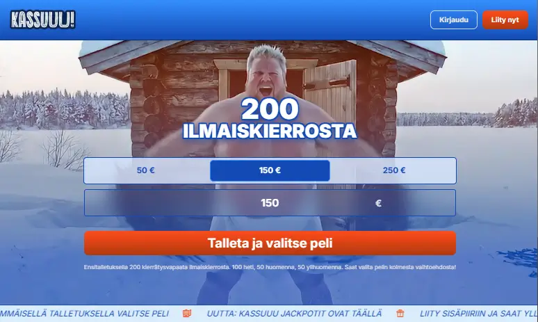 Kassuuu Casino bonus