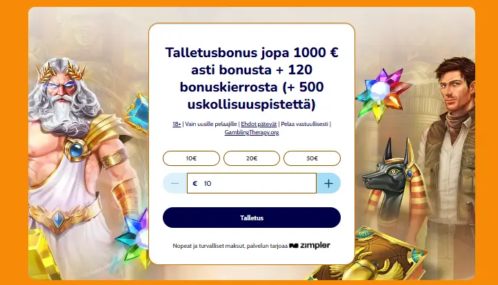 MrBen Casino talletus