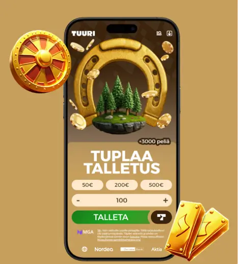 Tuuri Kasino talletus