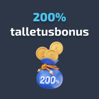 200% talletusbonus