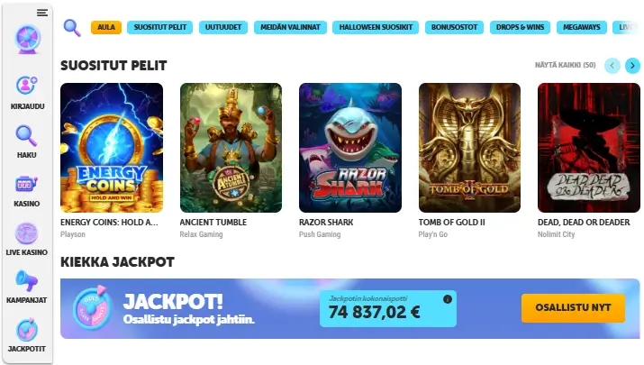 Kiekka Kasino pelit Kiekka Kasino pelit