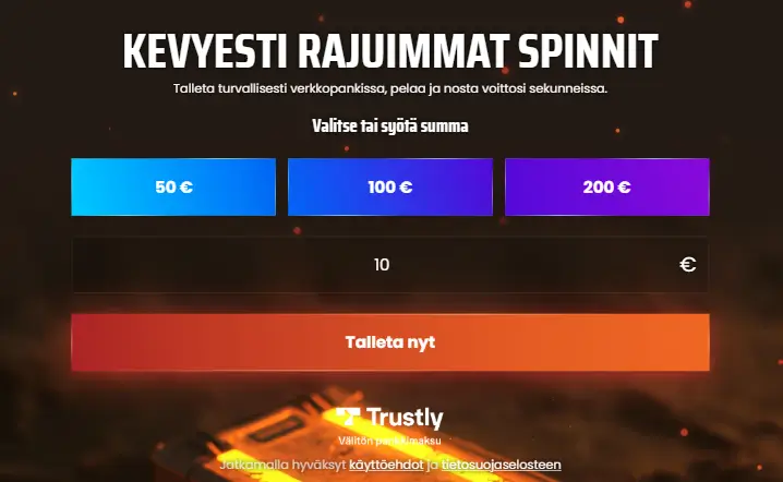 Raju Kasino talletus Raju Kasino talletus