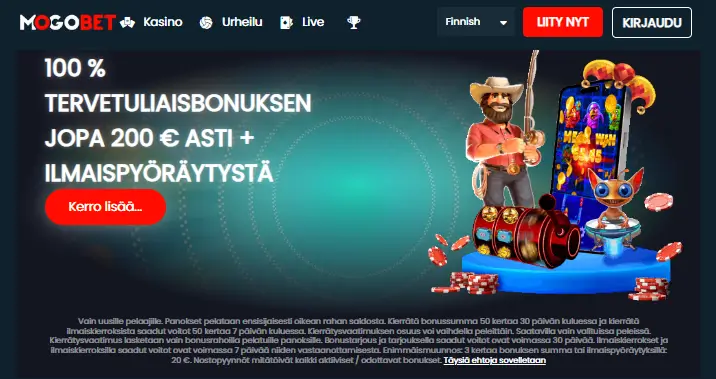 MogoBet bonus