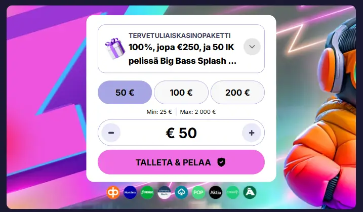 Rizzio Casino talletus Rizzio Casino talletus