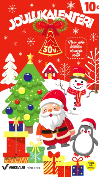 Veikkaus joulukalenteri 2025 Veikkaus joulukalenteri 2025