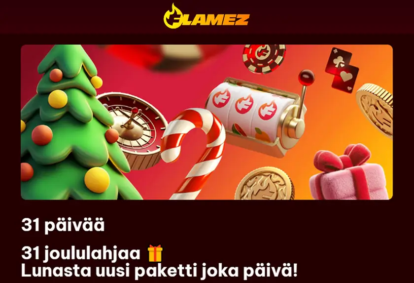 Flamez Casinon joulukalenteri Flamez Casinon joulukalenteri
