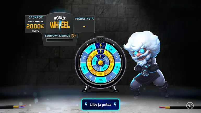 Lataamo – Bonus Wheelistä jopa 2 000€