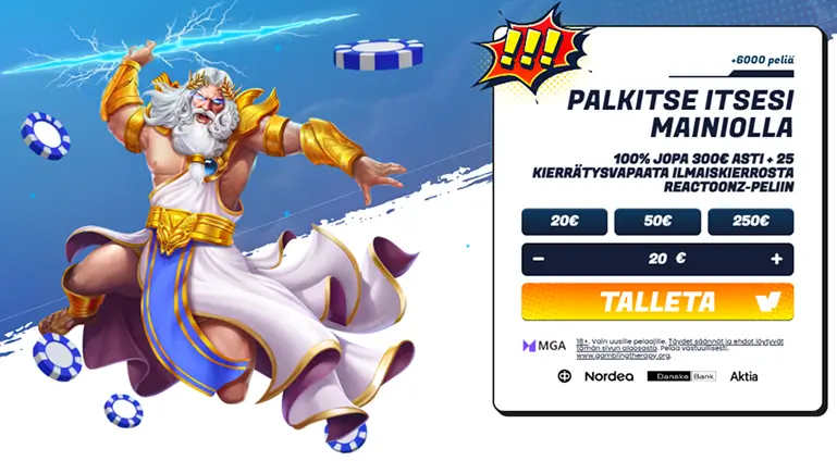 Mainio Kasino talletus