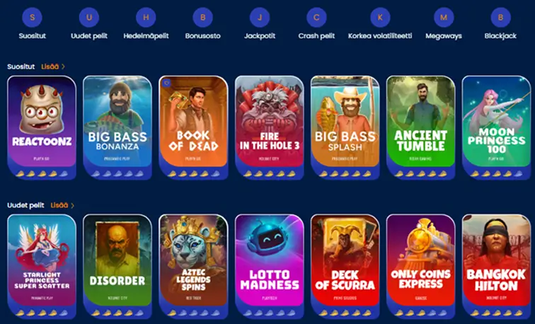 Pikapotti Casino pelit Pikapotti Casino pelit