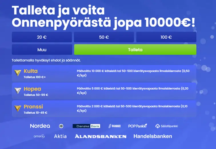 Pikapotti Casino talletus Pikapotti Casino talletus