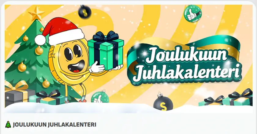 Spinnaus Casinon joulukalenteri Spinnaus Casinon joulukalenteri