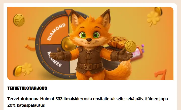 Tykitys Casino bonus