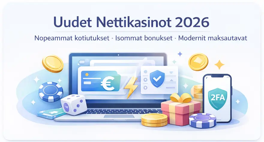 Uudet nettikasinot 2026