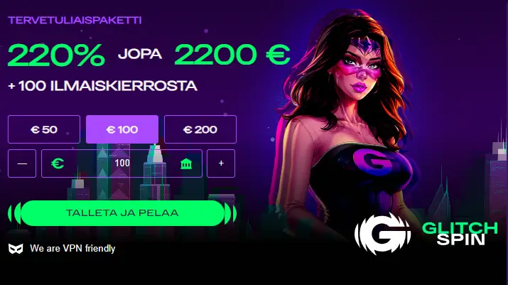 Glitch Spin Casino bonus Glitch Spin Casino bonus