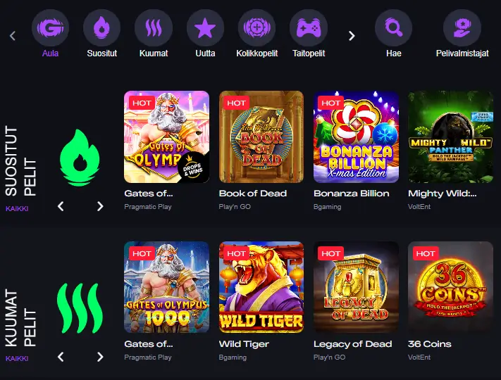 Glitch Spin Casino pelit Glitch Spin Casino pelit