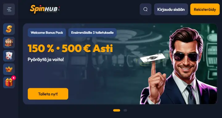 SpinHub Casino bonus
