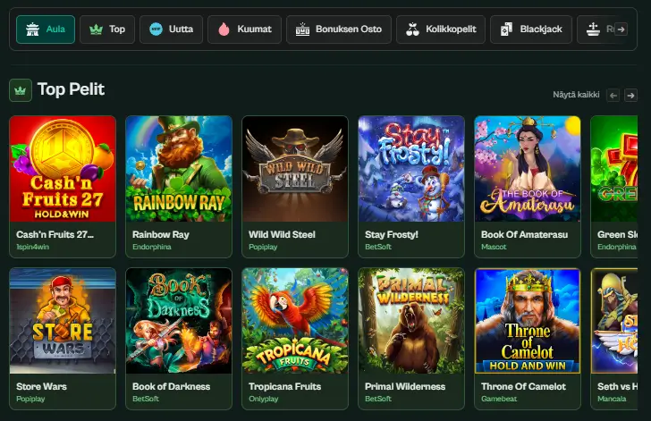 Spinzen Casino pelit Spinzen Casino pelit