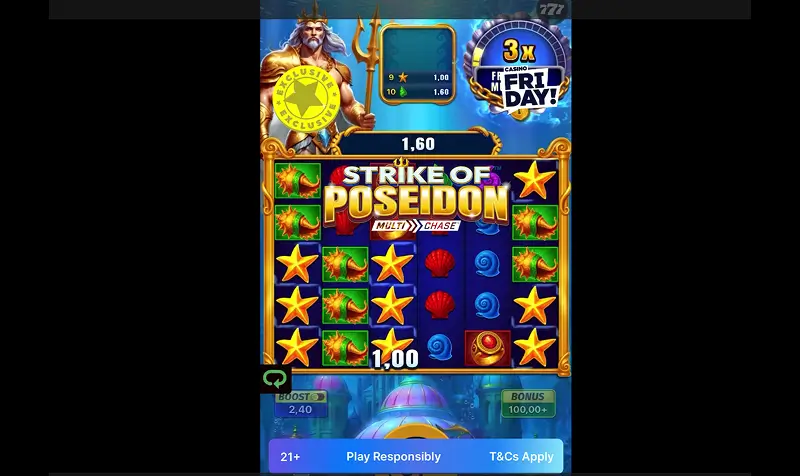 Strike of Poseidon Multichase