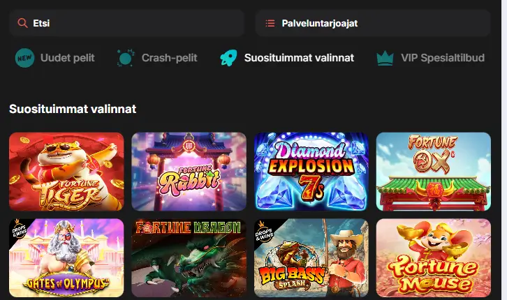 Wettson Casino pelit Wettson Casino pelit